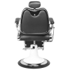 GABBIANO FOTEL BARBERSKI MOTO STYLE CZARNY Activ  Q@d